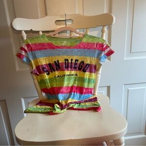 Colorful Striped Kids Shirt